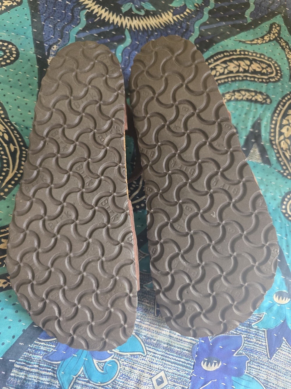 Birkenstock Brown Leather Soft Footbed Sandal - Picture 5 of 5